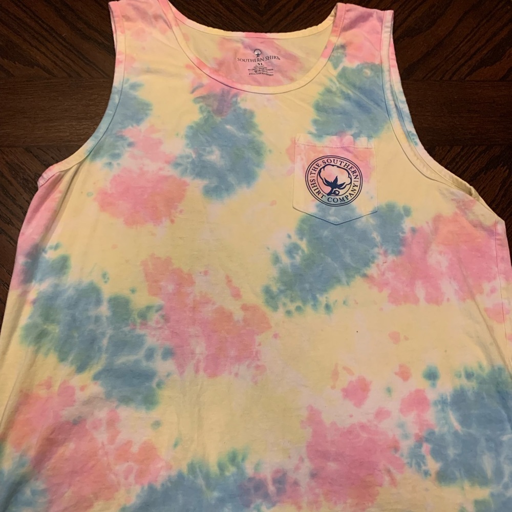 The southern shirt company tie dye tank
